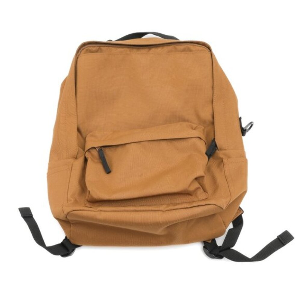 MUJI Minimalist Minimal Japanese Tan Mustard Sienna Backpack Travel